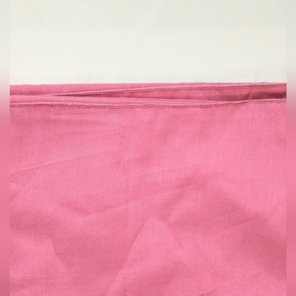 Bubble Gum Pink Solid Color Head Tie Hair Wrap NEW - Picture 3 of 4